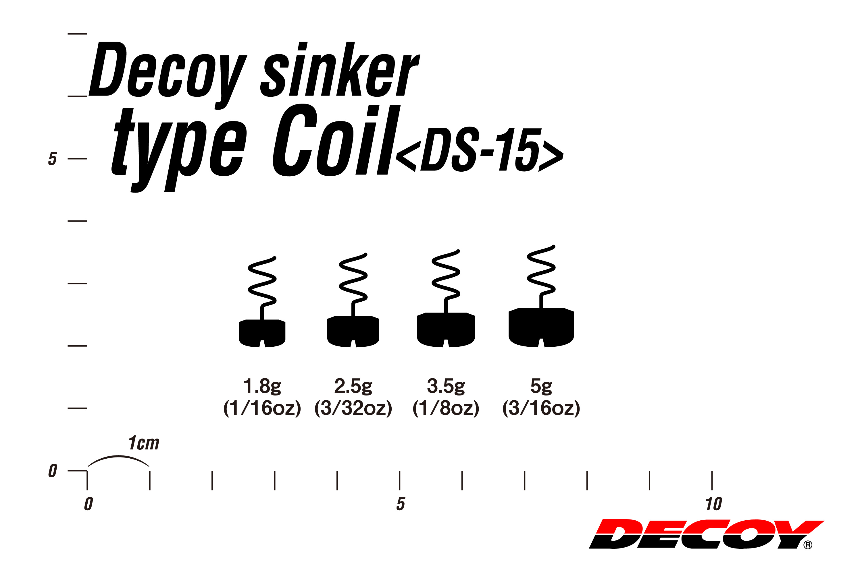 デコイシンカー タイプコイル［DECOY Sinker type Coil - DS-15］ - 株式会社カツイチ